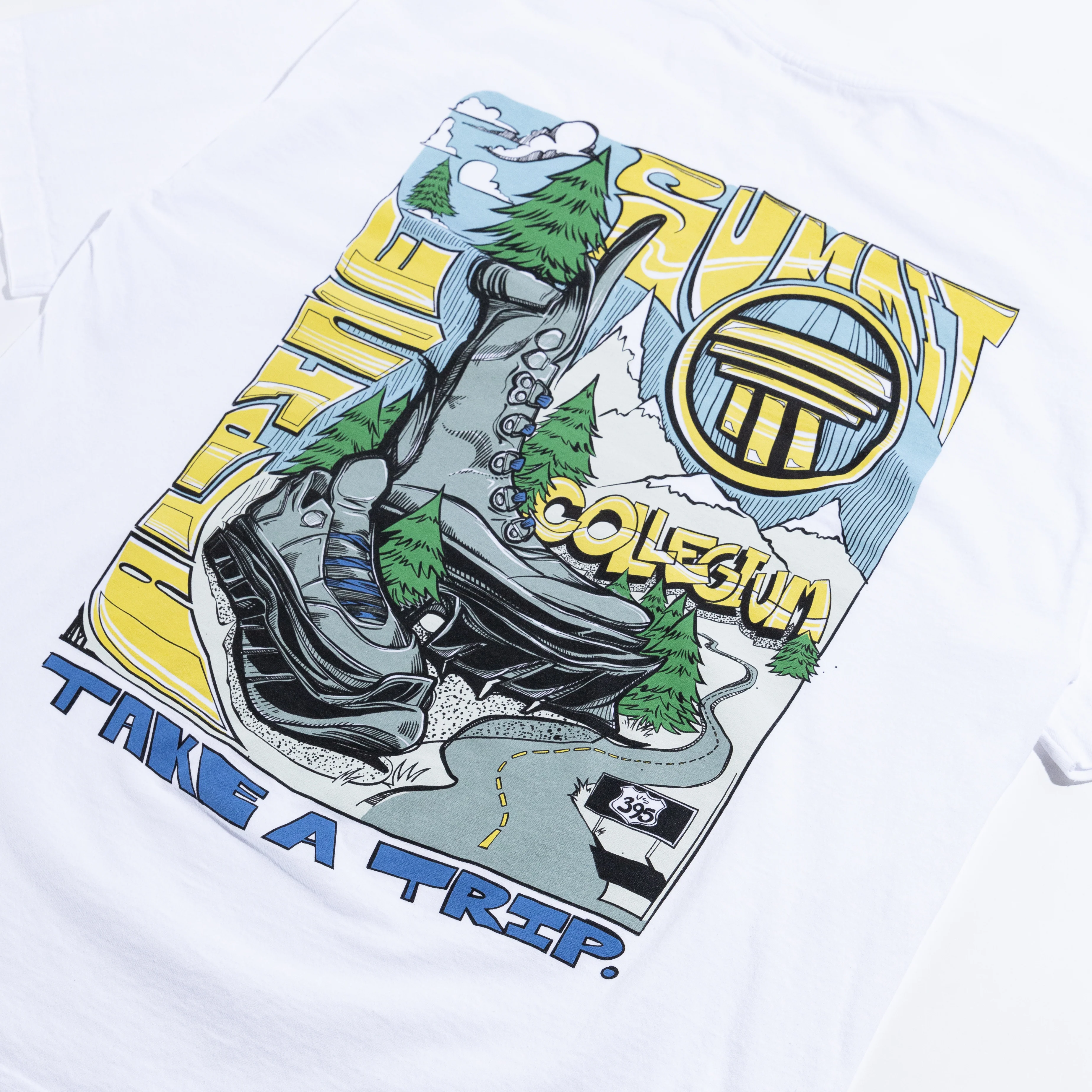 Collegium Trail Exclusive T-Shirt - White - Image 3