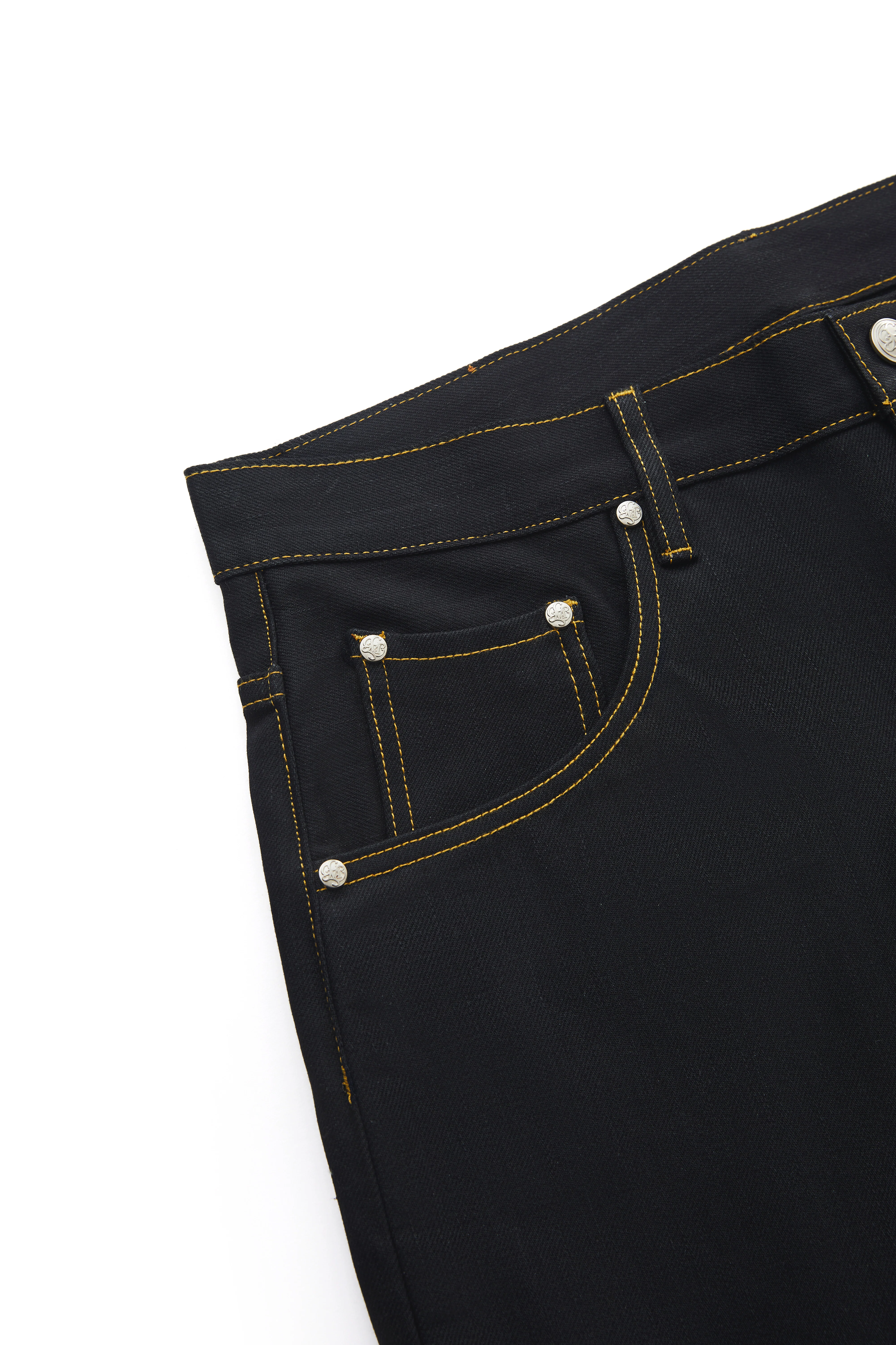 CGM Black Japan Pink-Edge Denim - Image 3