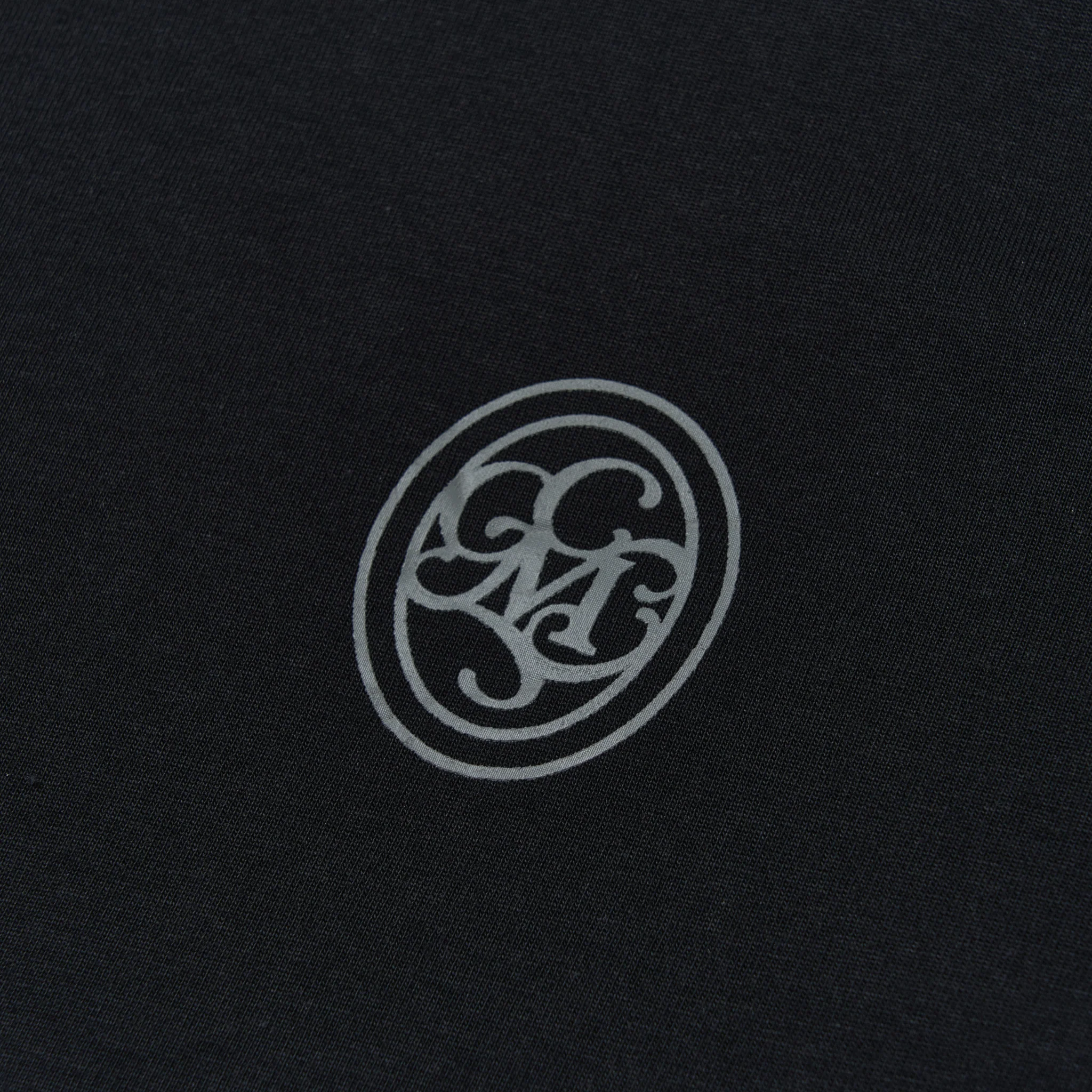 CGM Crest T-Shirt - Black - Image 6