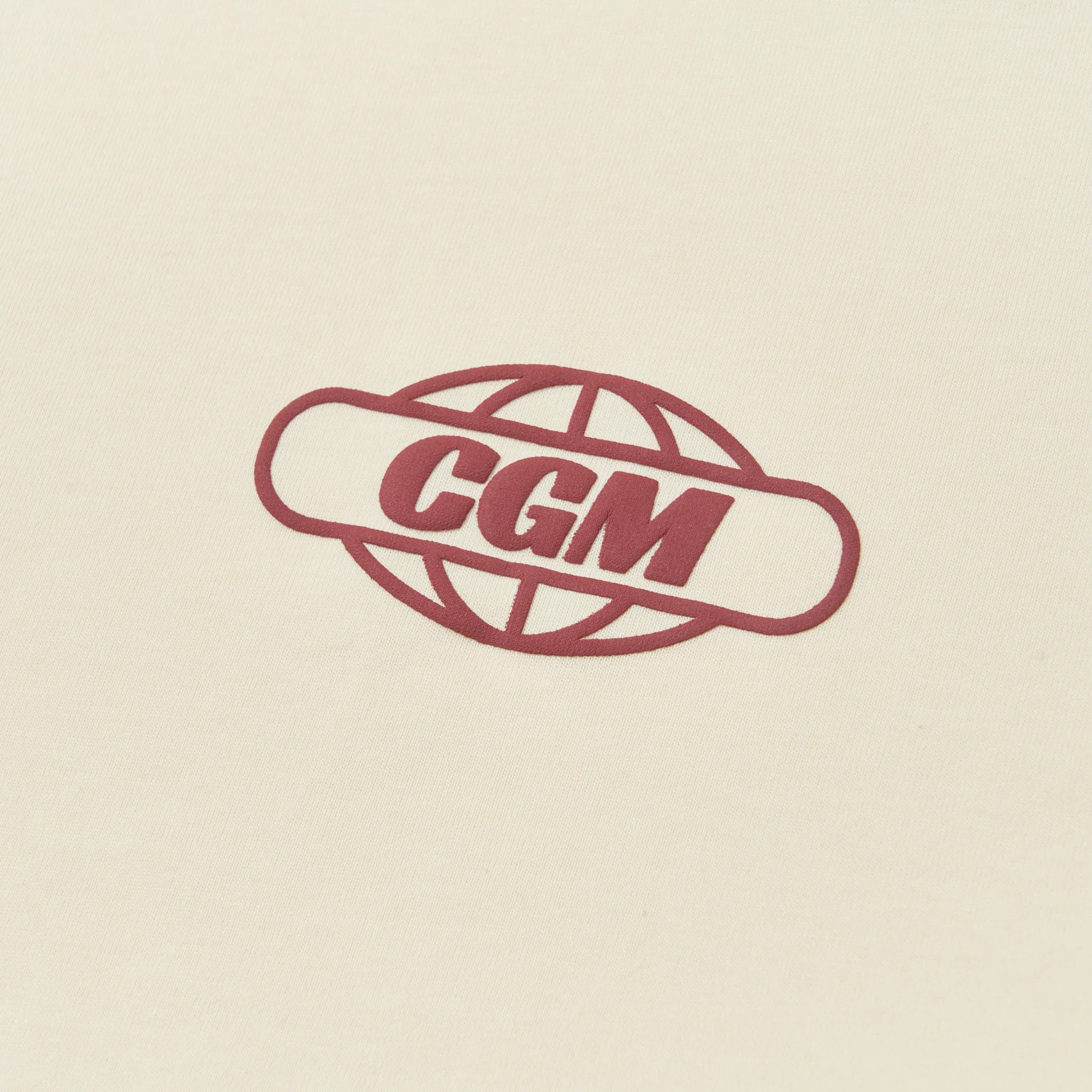 CGM Globe T-Shirt - Cream - Image 5