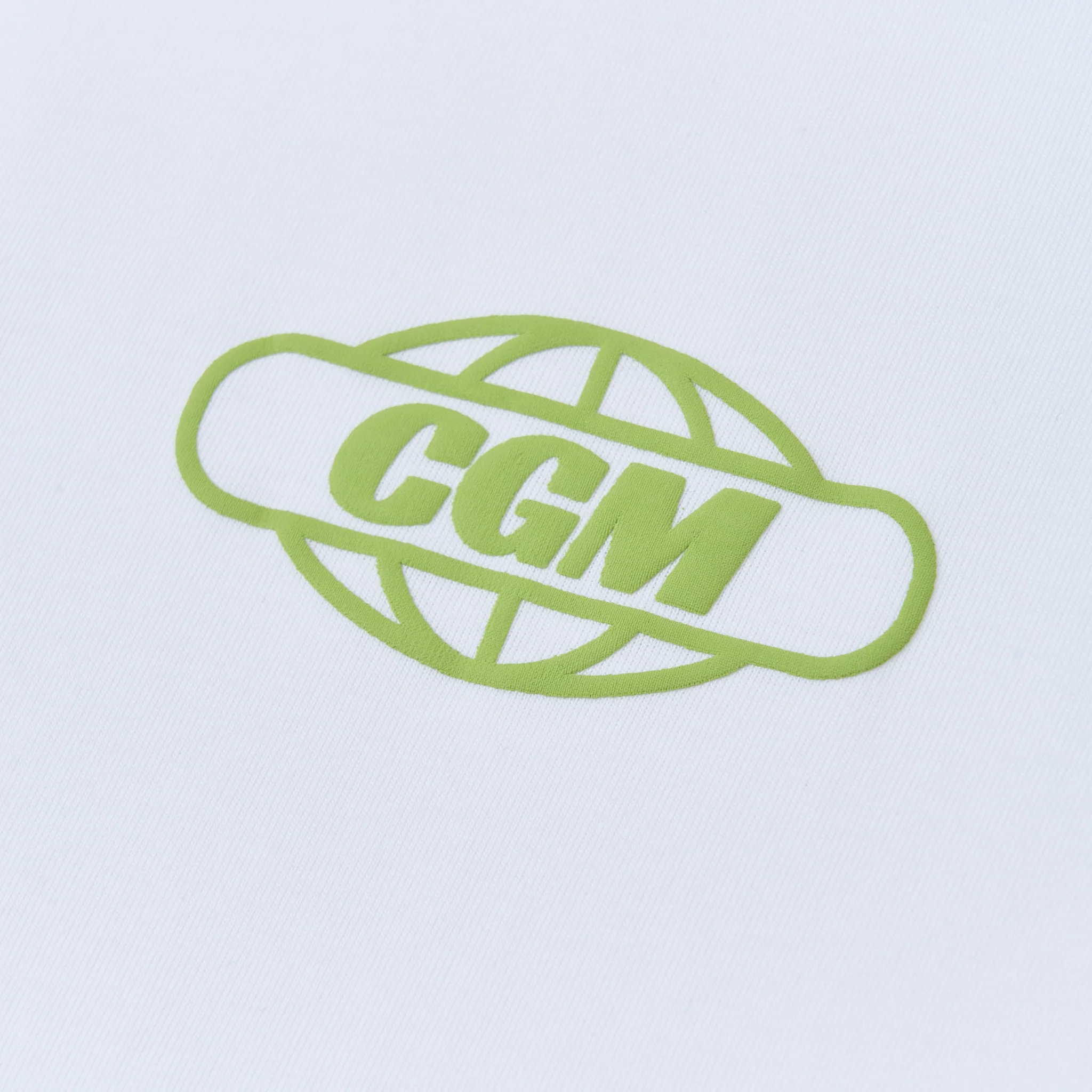 CGM Globe T-Shirt - White - Image 5