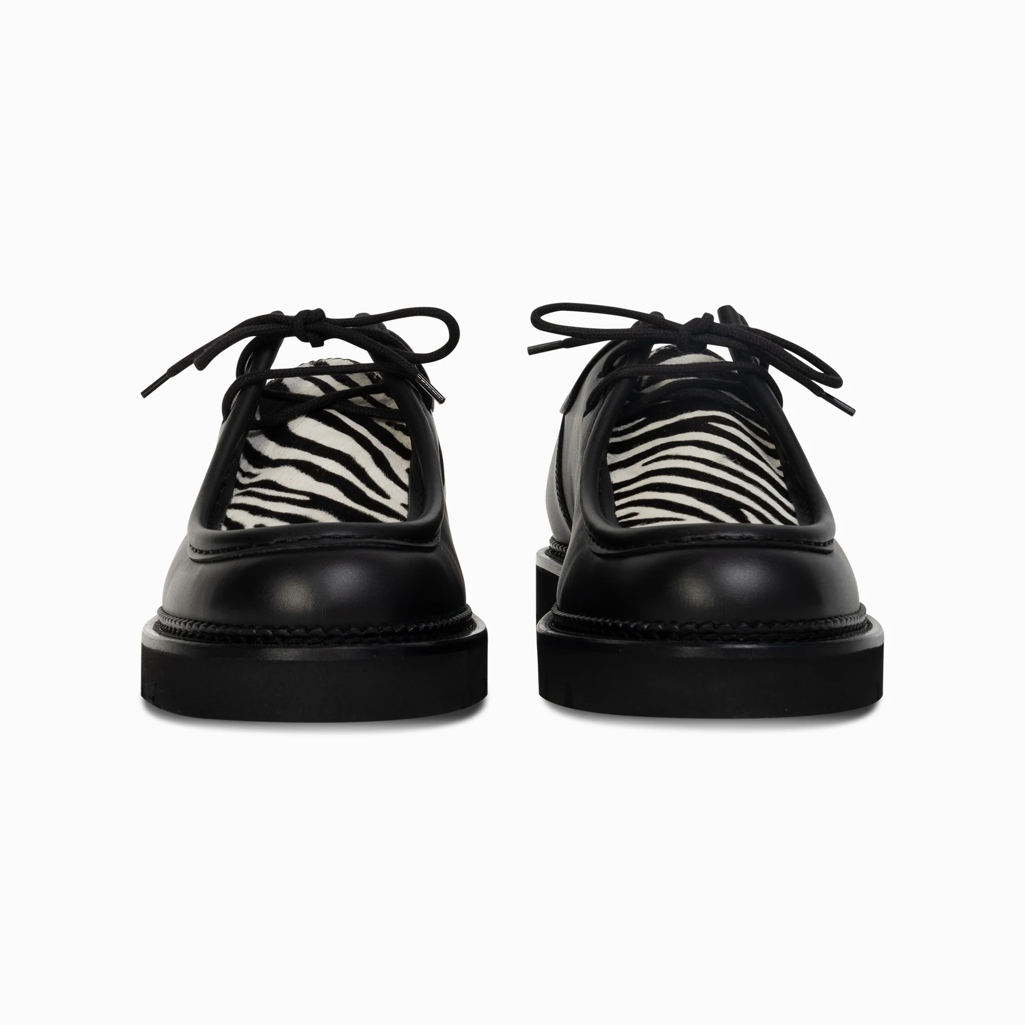 Moc-Toe Derby - Zebra - Image 3