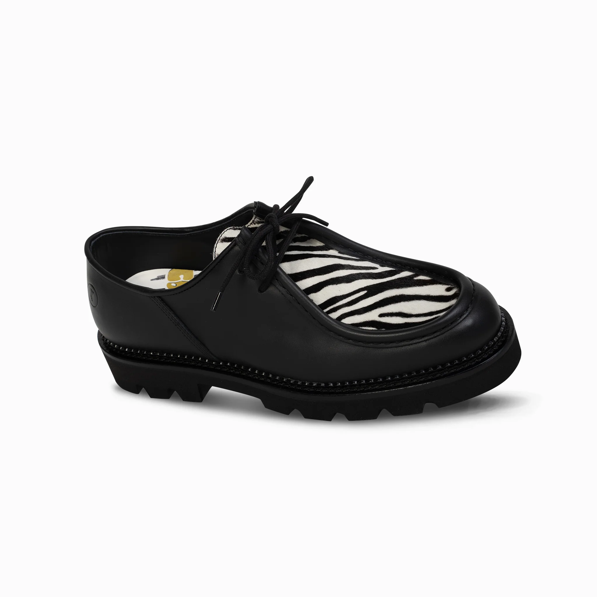 Moc-Toe Derby - Zebra - Image 6