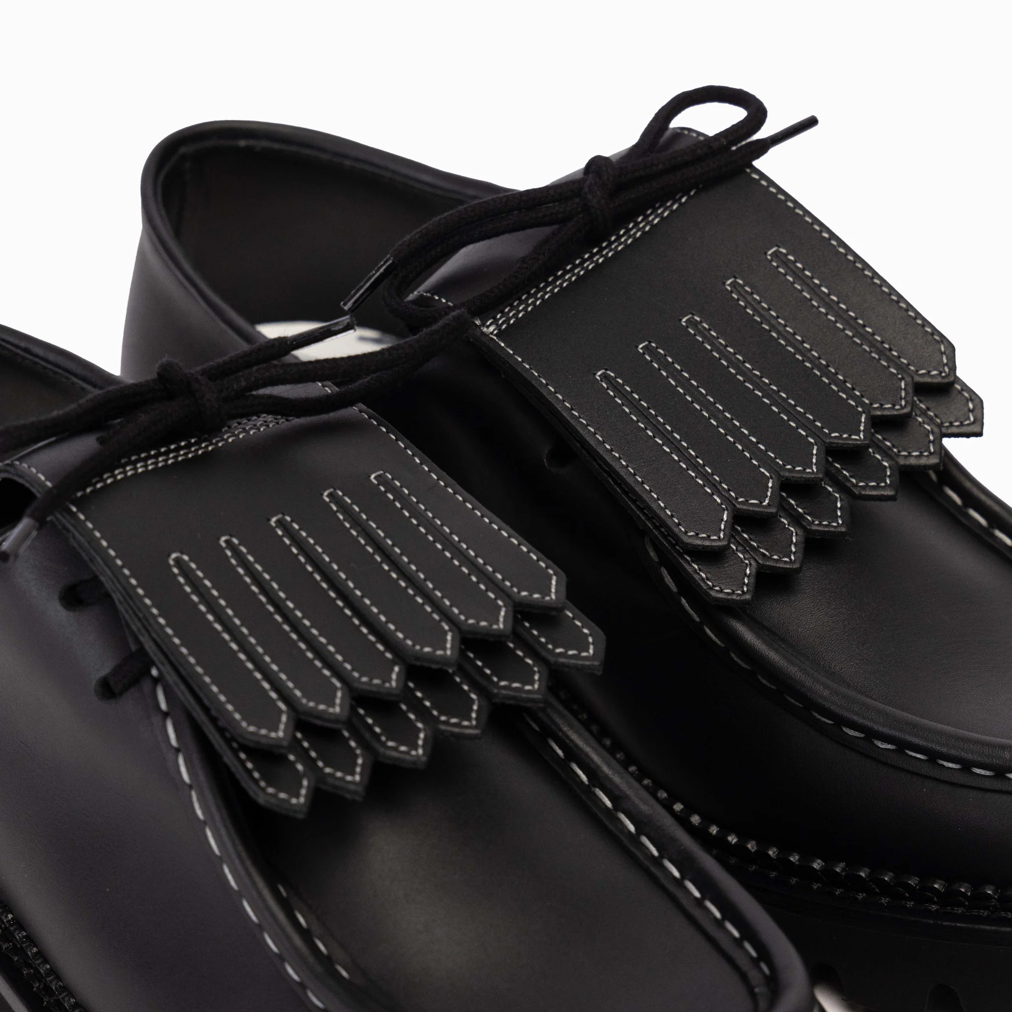 Moc-Toe Derby Kiltie - Nero - Image 5