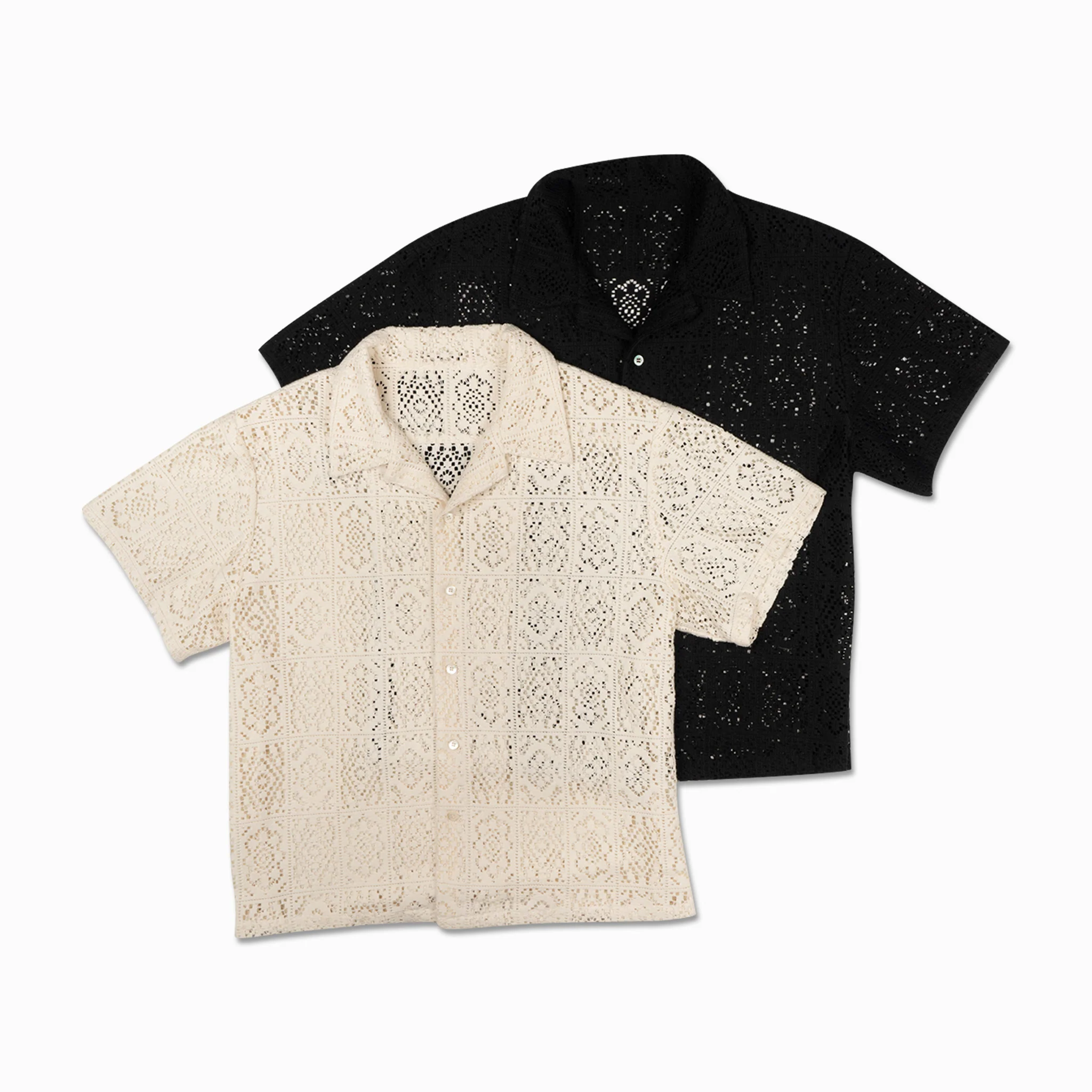 Camp Shirt - Creme - Image 4