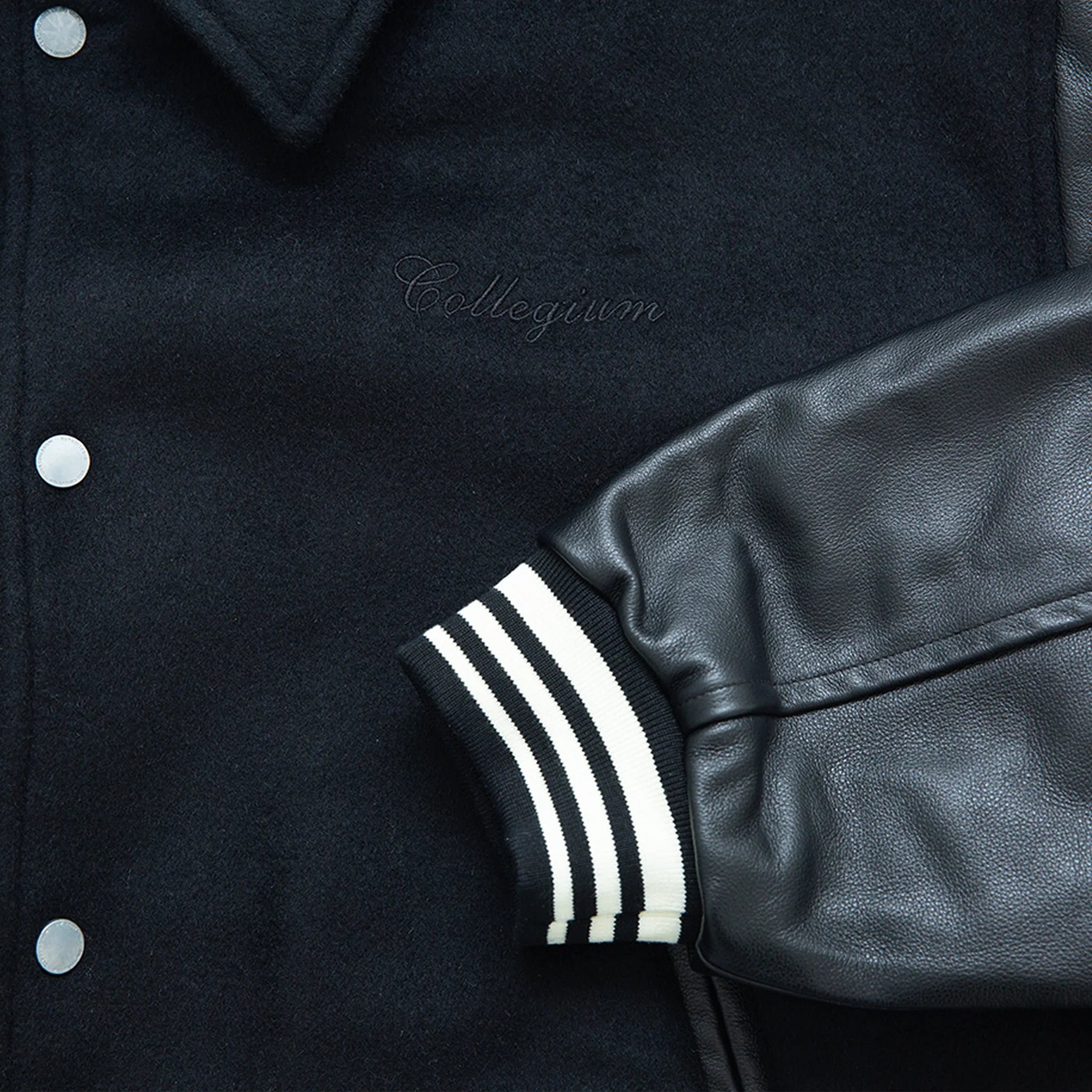 Varsity Jacket - Black - Image 4