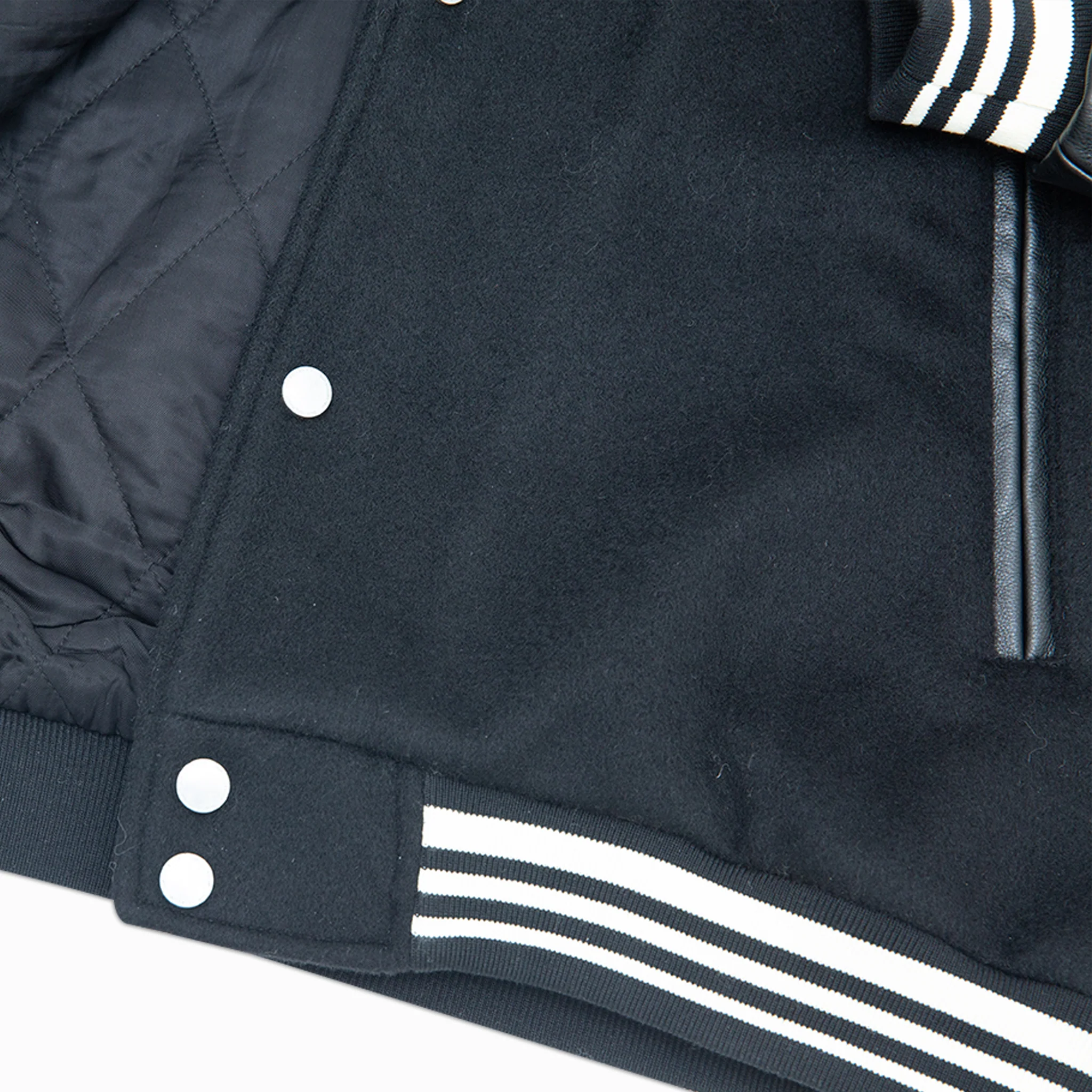 Varsity Jacket - Black - Image 5