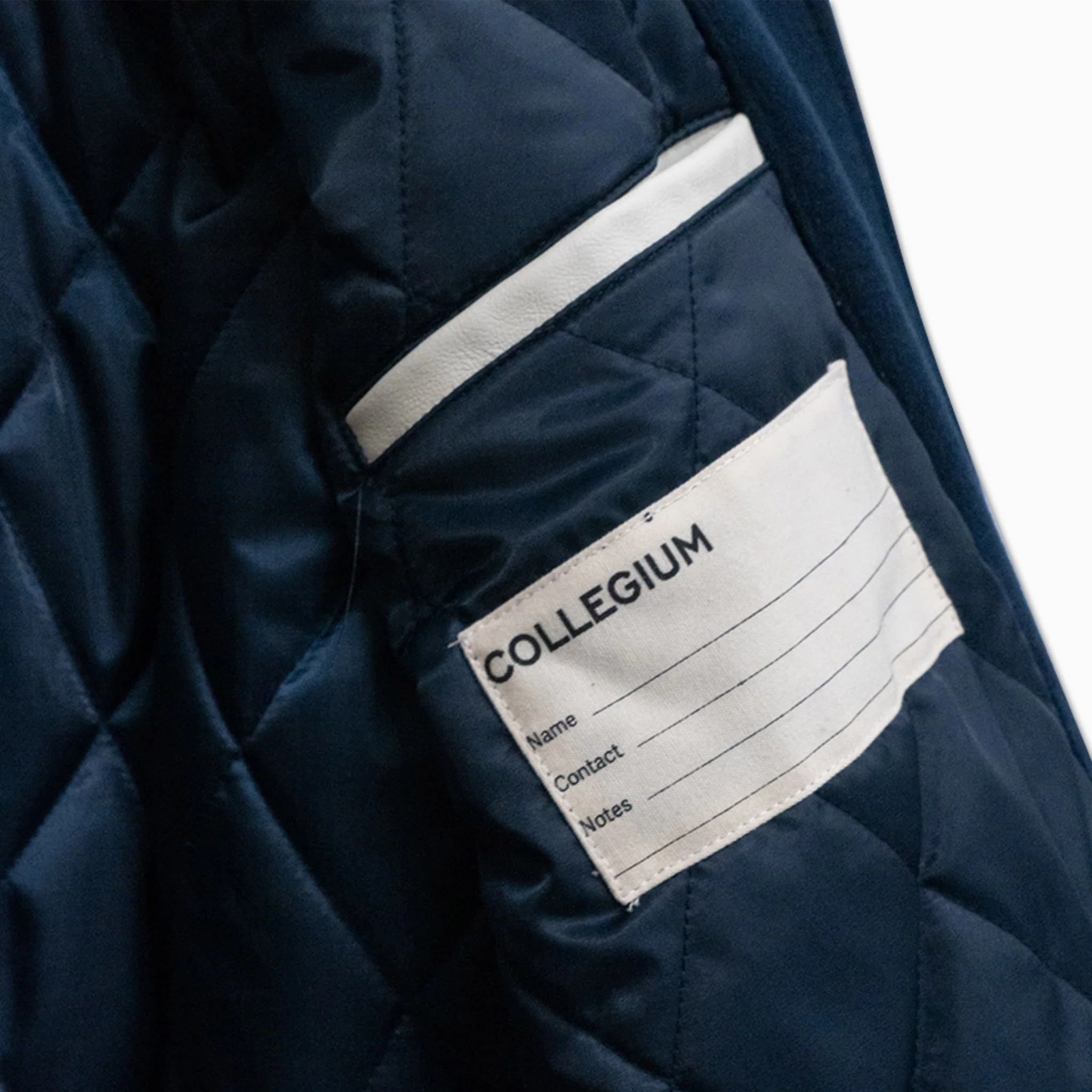 Uniform Varsity Jacket - Navy - Image 3