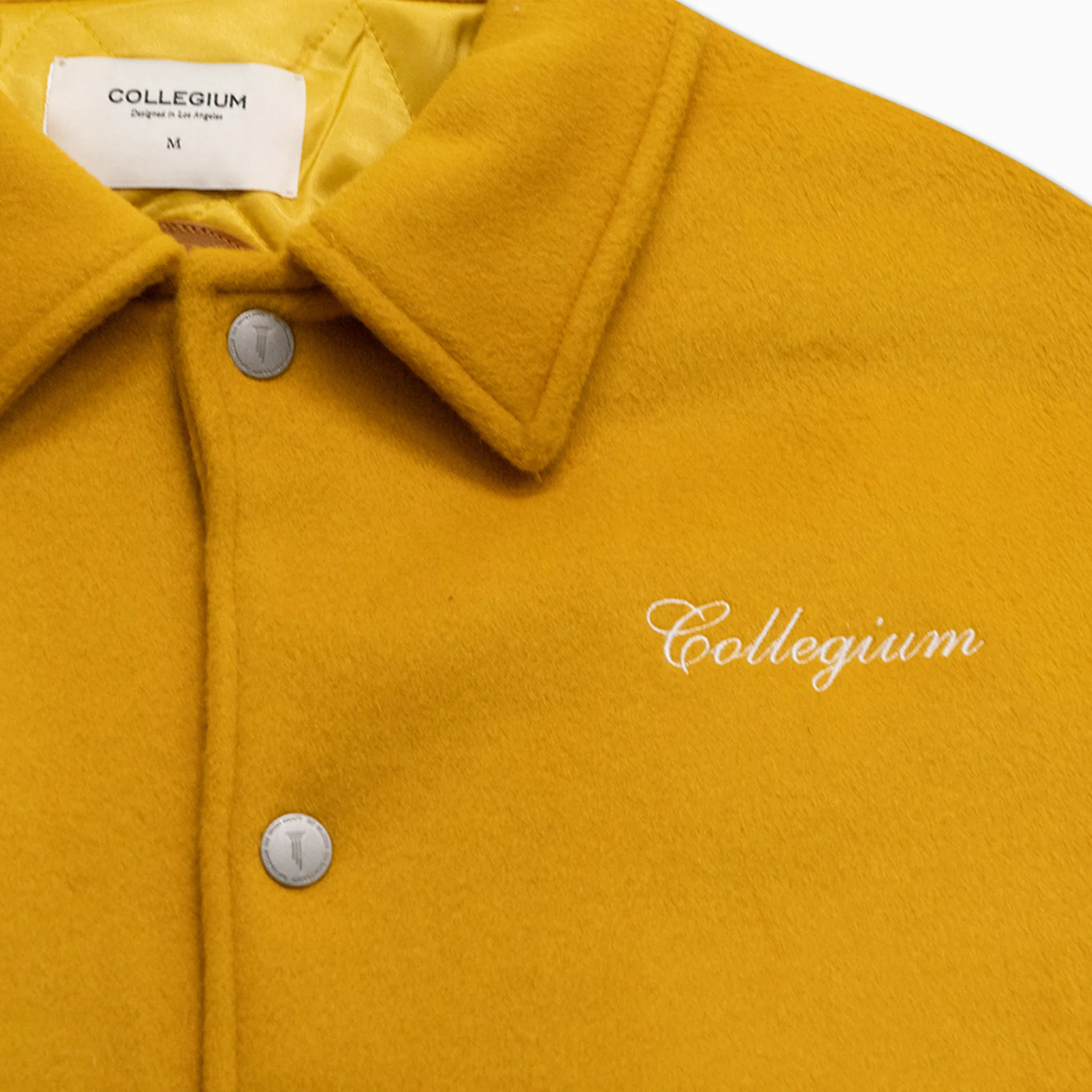 Uniform Varsity Jacket - Goldenrod - Image 3