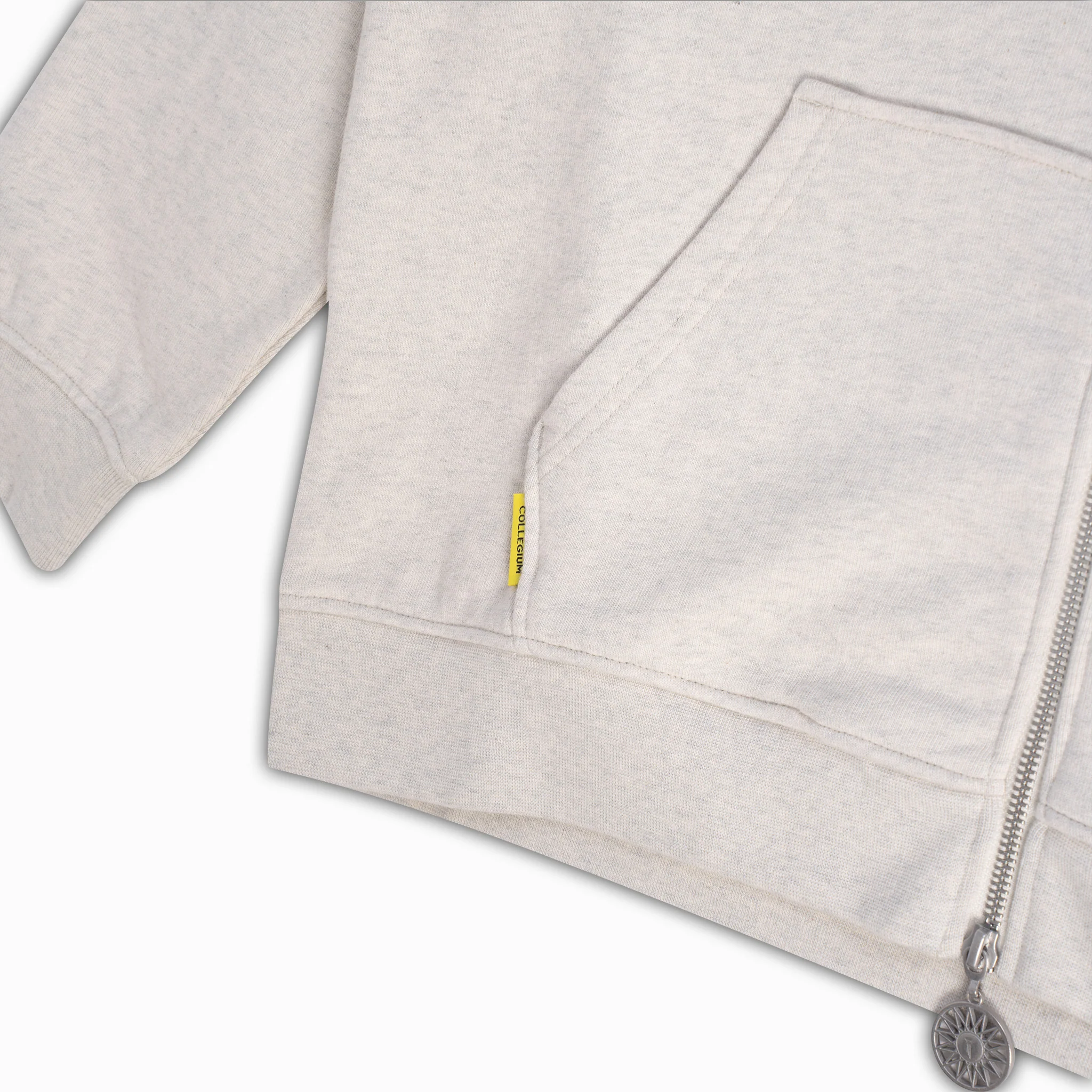 Uniform Zip Hoodie - Grey - Image 4