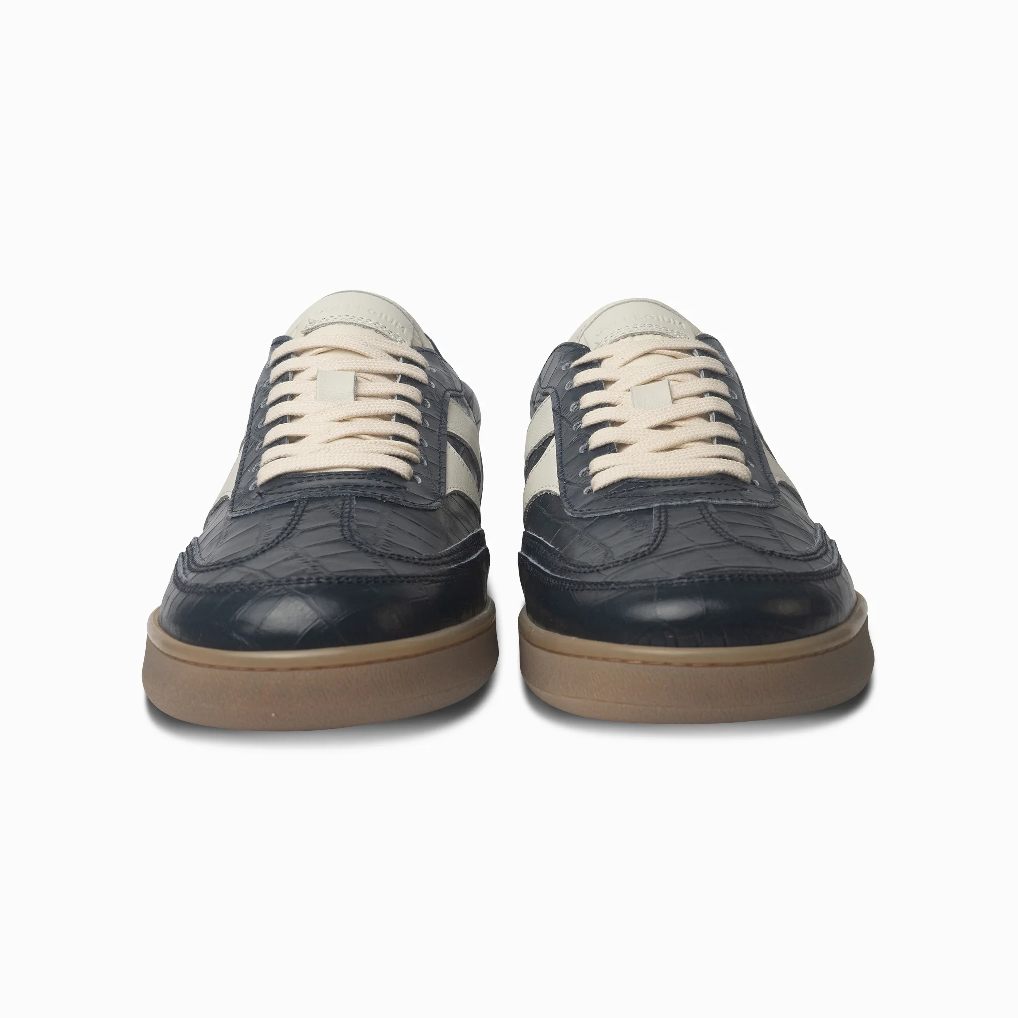 Women's Court III - Navy Croc - Image 3